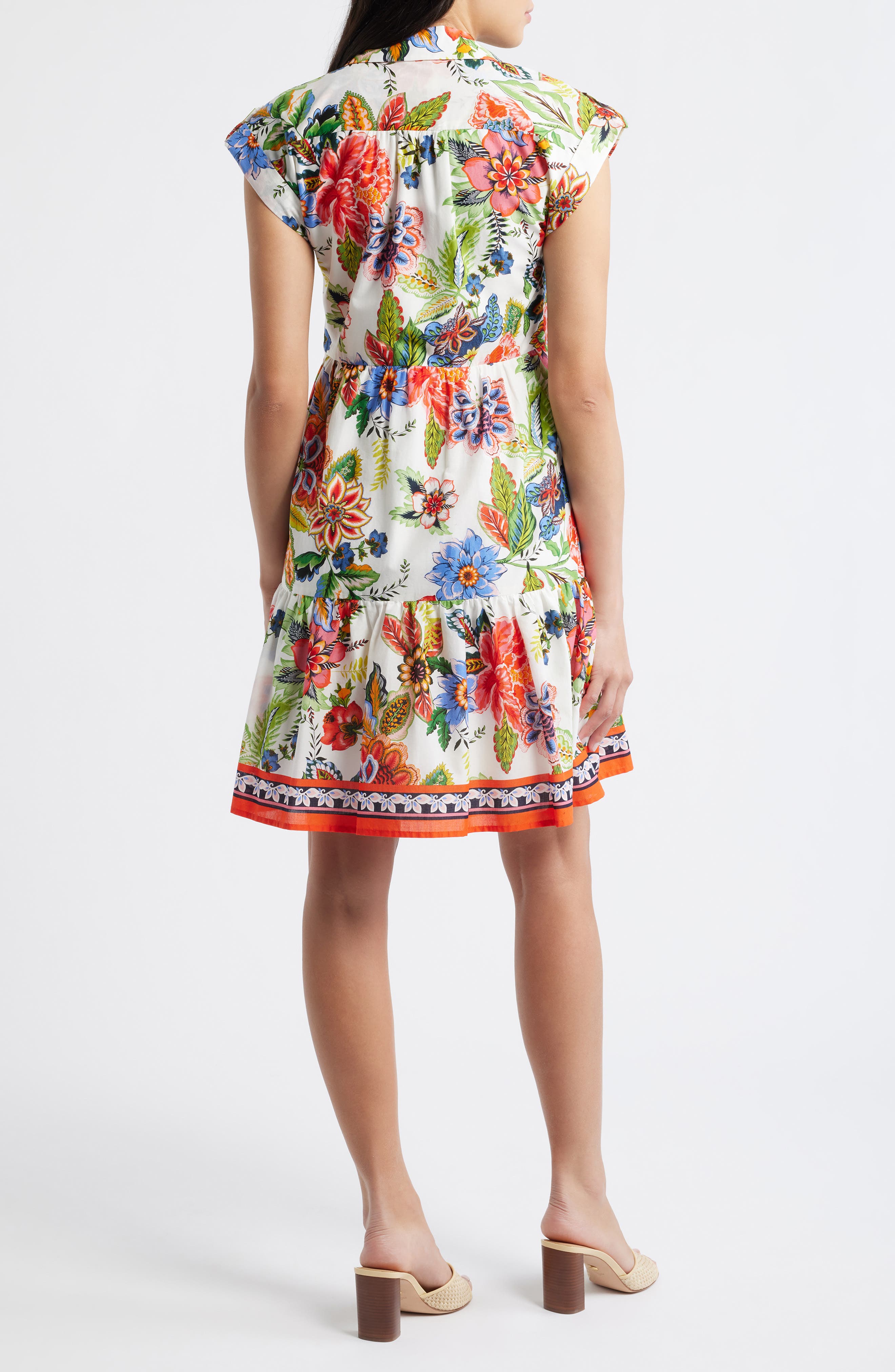 Floral Cotton Dress - image 2