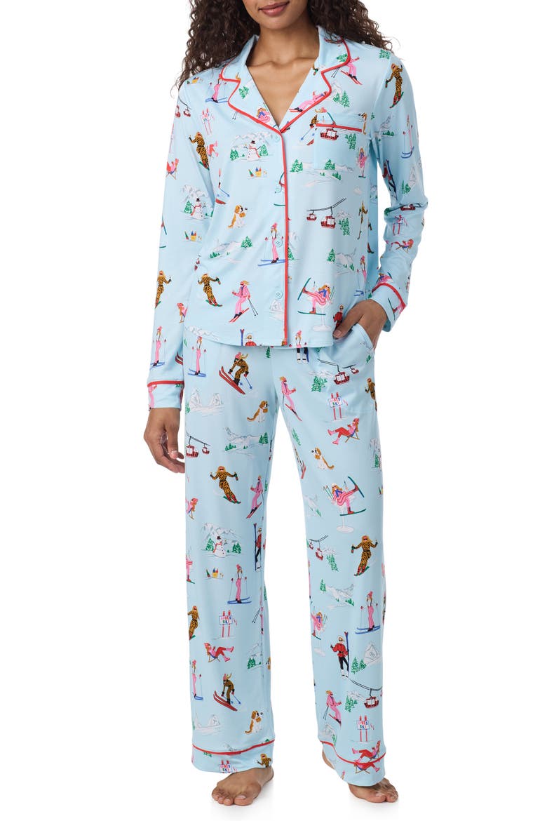 Print Pajamas, Main, color, BLUE NOVEL