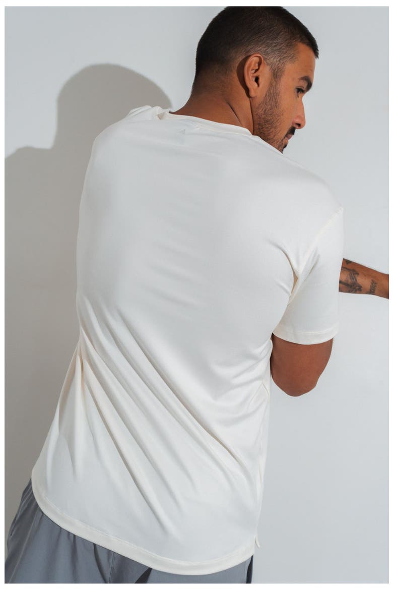 Motive Crew Tee, Alternate, color, Oat