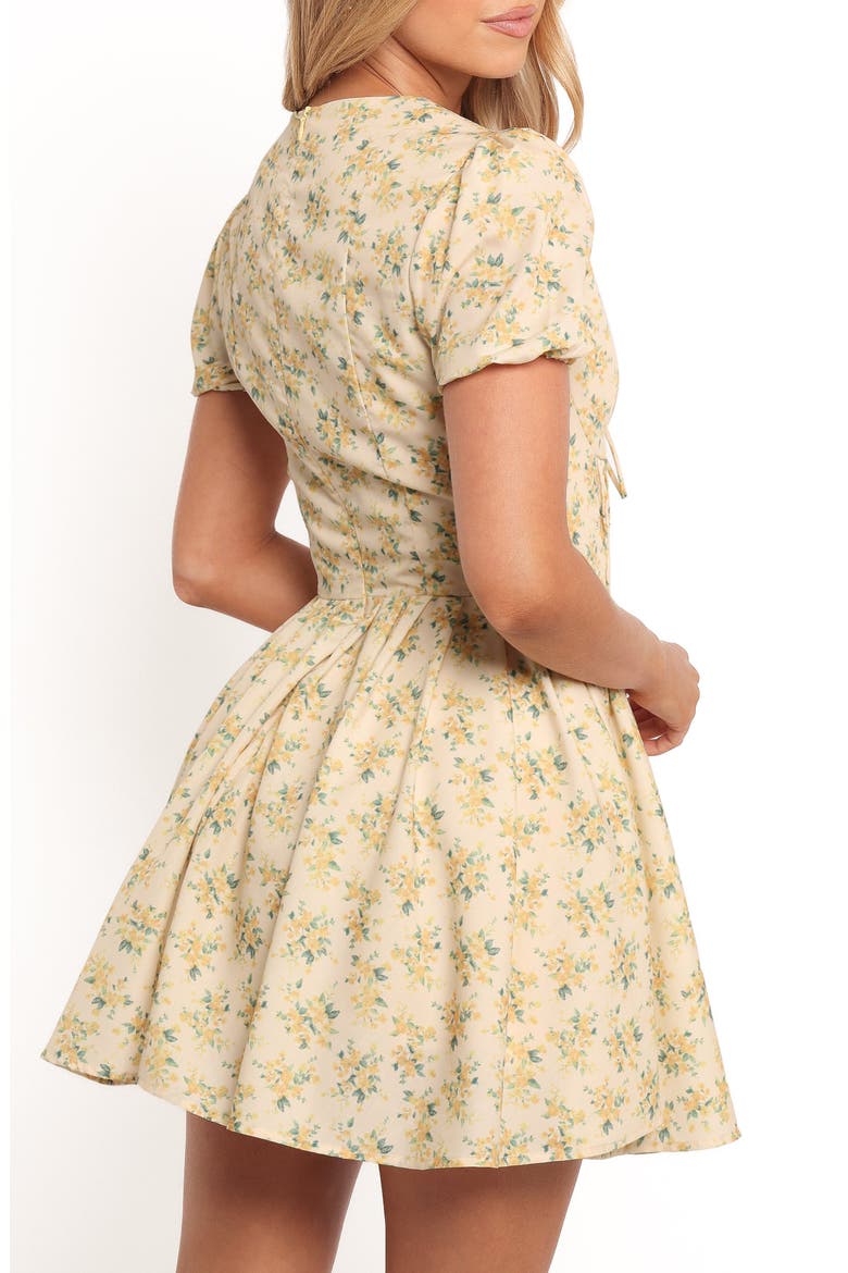 Anais Puff Sleeve Minidress, Alternate, color, FLORAL