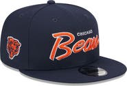 New Era Men's New Era Navy Chicago Bears Main Script 9FIFTY Snapback Hat