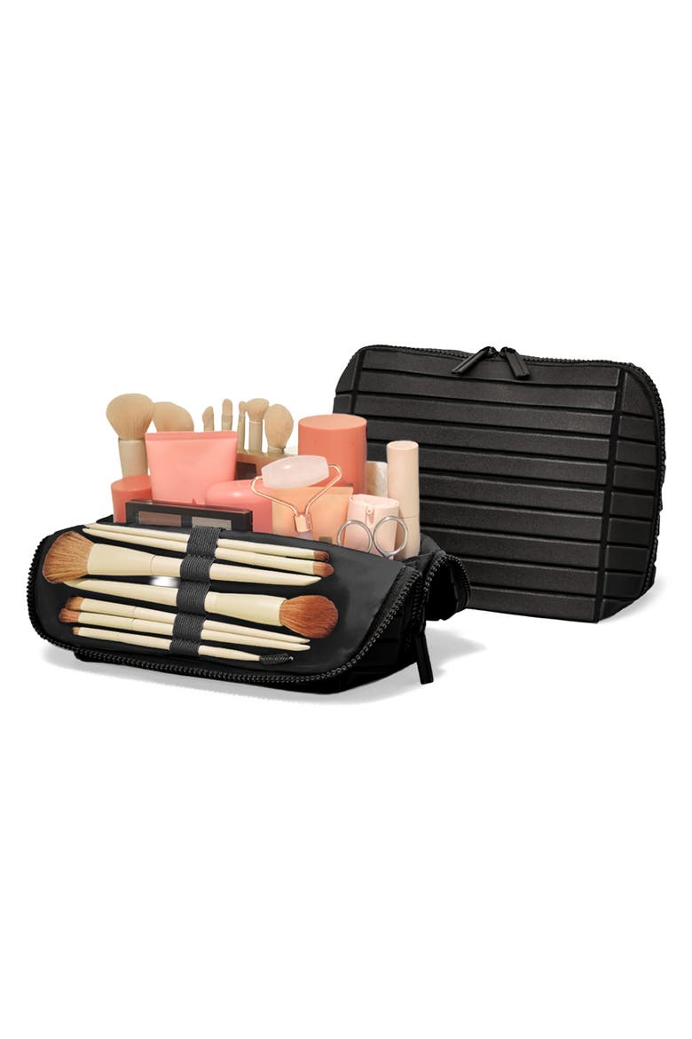 The Medium Traveller Toiletry Kit, Alternate, color, ONYX