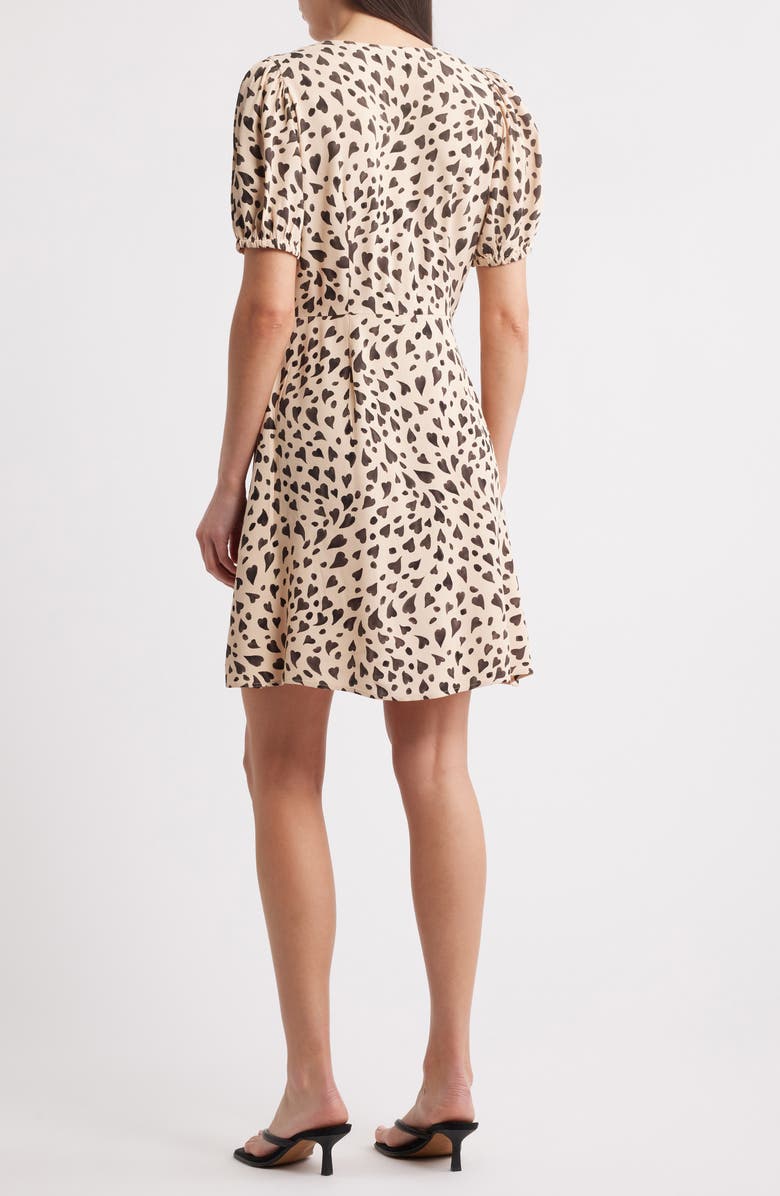 & Other Stories Heart Print Dress, Alternate, color, 