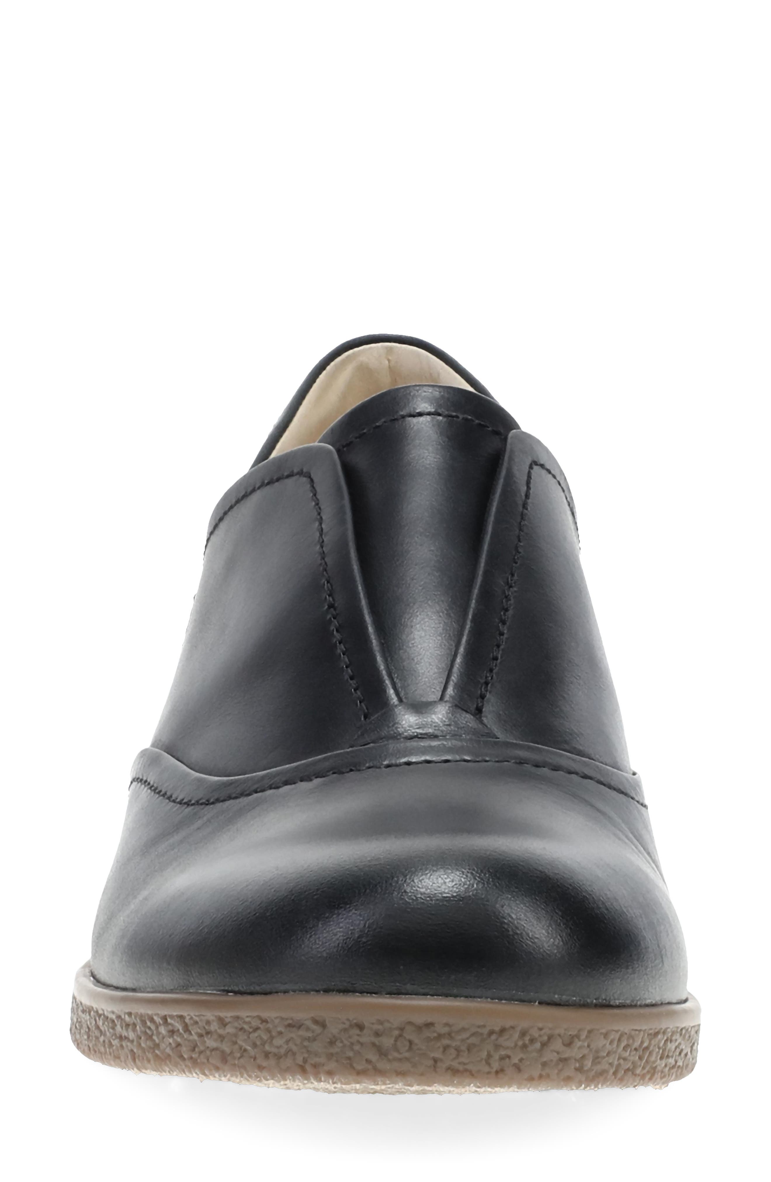 Dru Waterproof Oxford Platform Shoe, Alternate, color, BLACK WATERPROOF