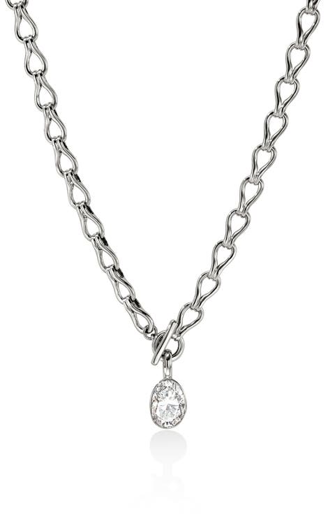 Lovestruck™ Lab Grown Diamond Toggle Necklace