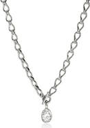 John Hardy JH Lovestruck™ Surf Link Necklace, Sterling Silver, Lab-Grown Diamond, 2.5TCW