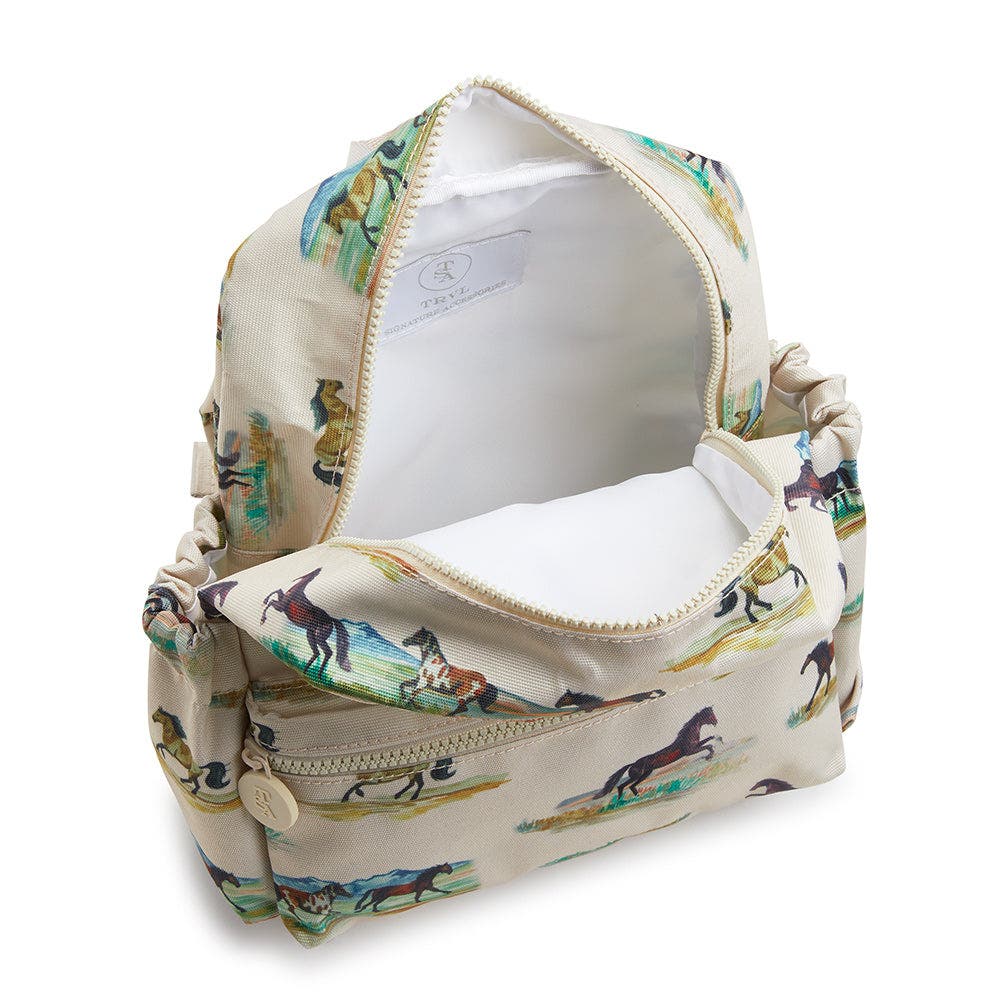 TRVL Design Wild Horses Mini Backpack, Alternate, color, 