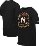 New Era Men's New Era Black New York Yankees Día de los Muertos T-Shirt