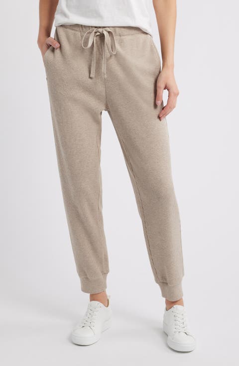 The Slow Waffle Stitch Organic Cotton Joggers