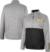 COLOSSEUM Men's Colosseum Gray Iowa Hawkeyes John Half-Zip Jacket