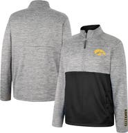 COLOSSEUM Men's Colosseum Gray Iowa Hawkeyes John Half-Zip Jacket