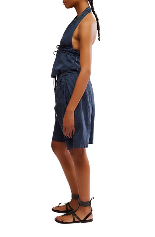 Free People Sidra Halter Top & Shorts Set