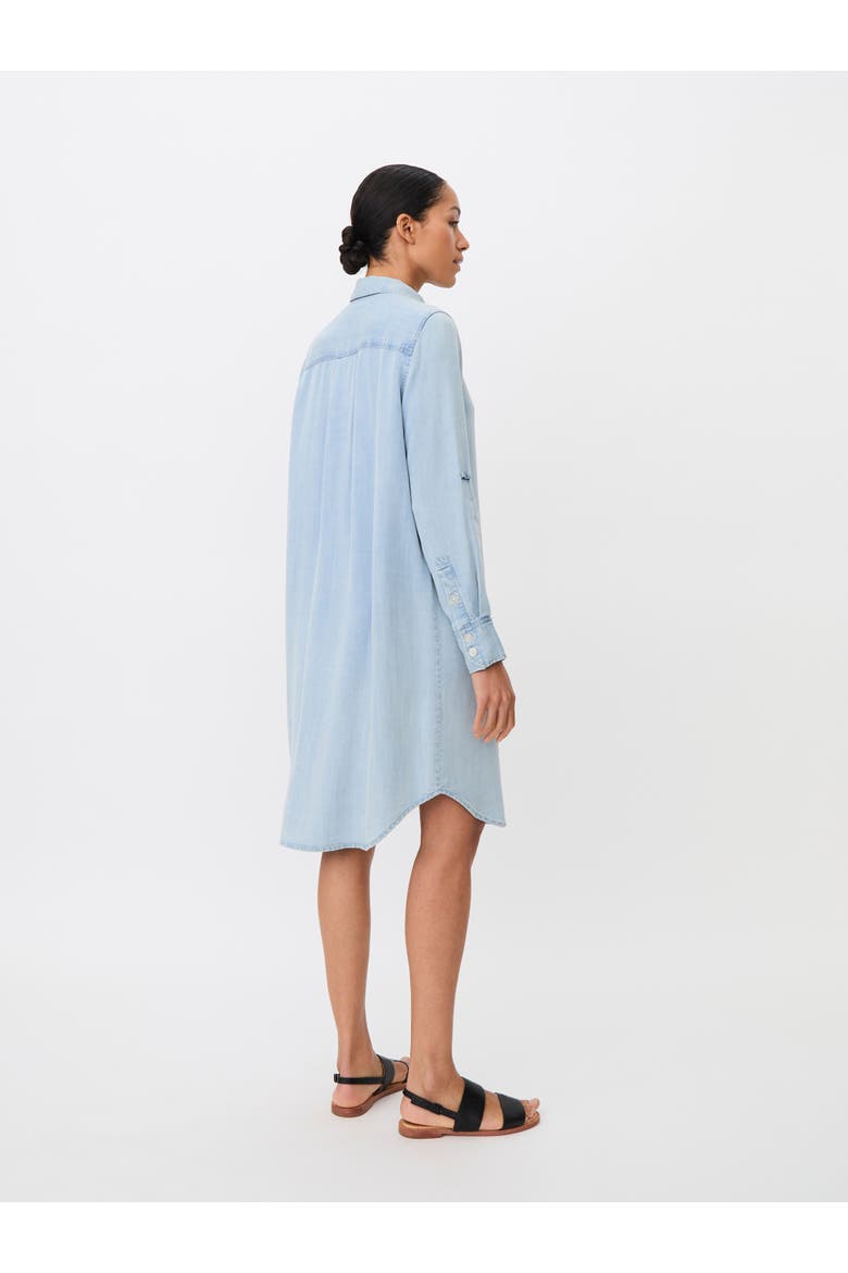 Meyneki Denim Shirt Dress, Alternate, color, Light Denim