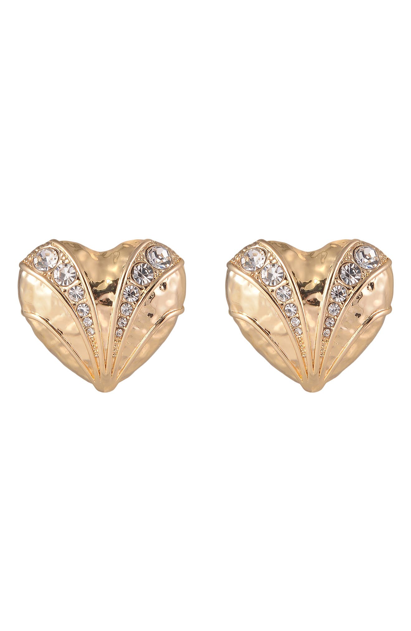 Rachel Roy Heart Button Earrings (Women) | Nordstromrack