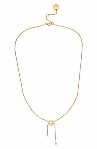 Crystal Lariat Necklace