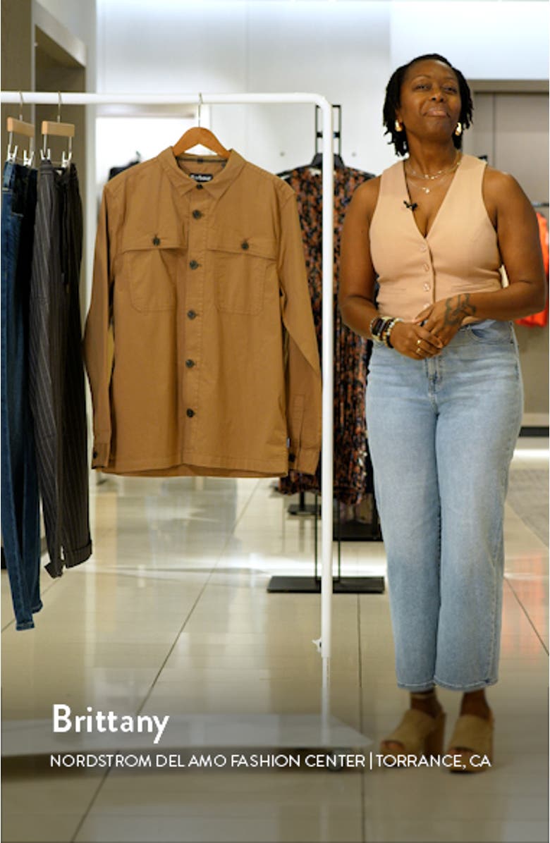 Sidlaw Stretch Cotton Overshirt, sales video thumbnail