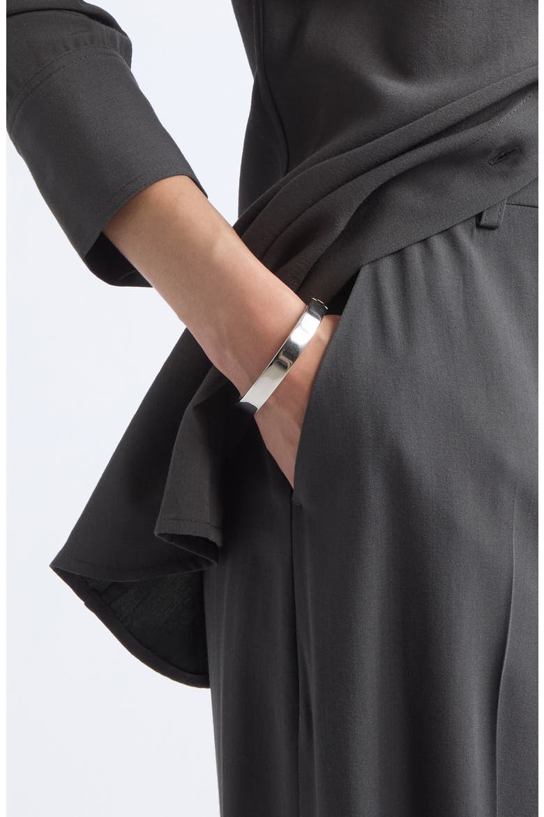Signature Mixed Metal Cuff Bracelet, Alternate, color, SILVER/ GOLD