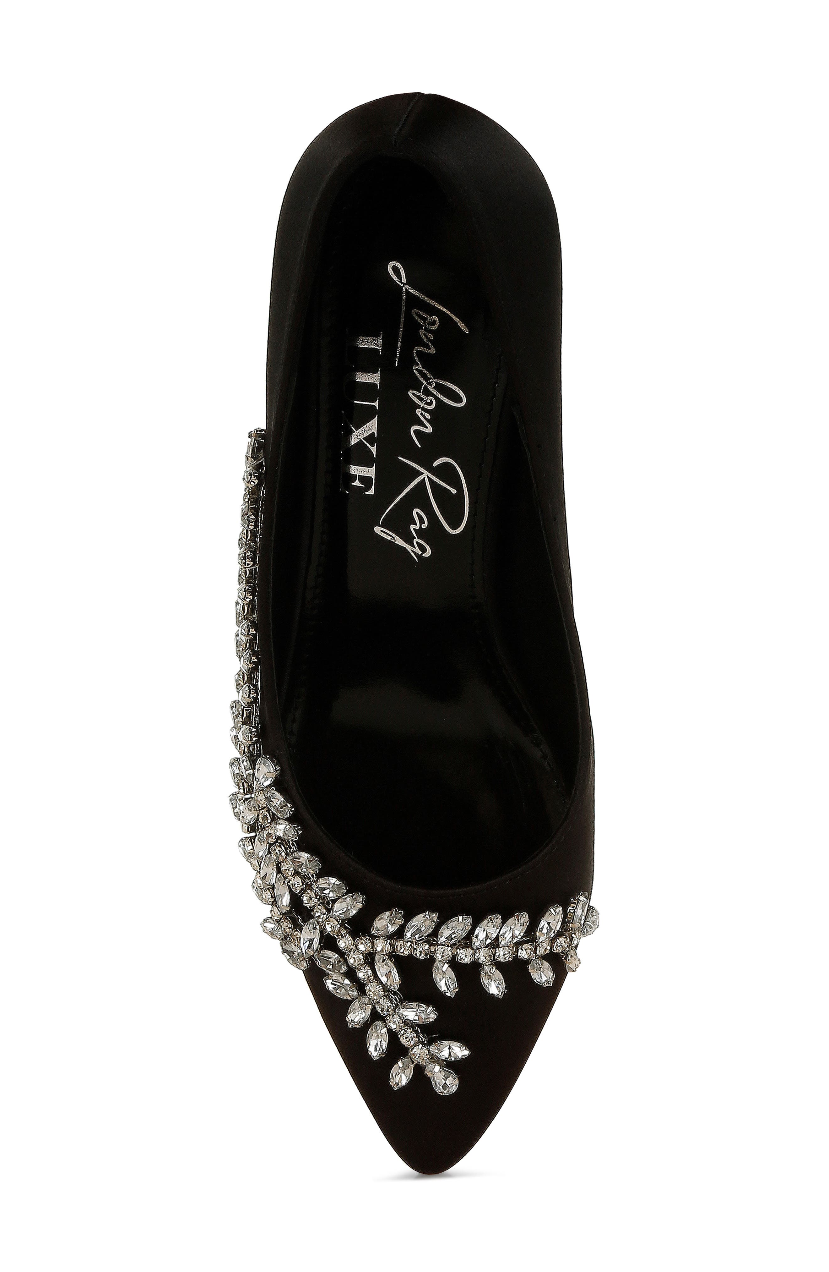 LONDON RAG Abatina Embellished Pump, Alternate, color, Black