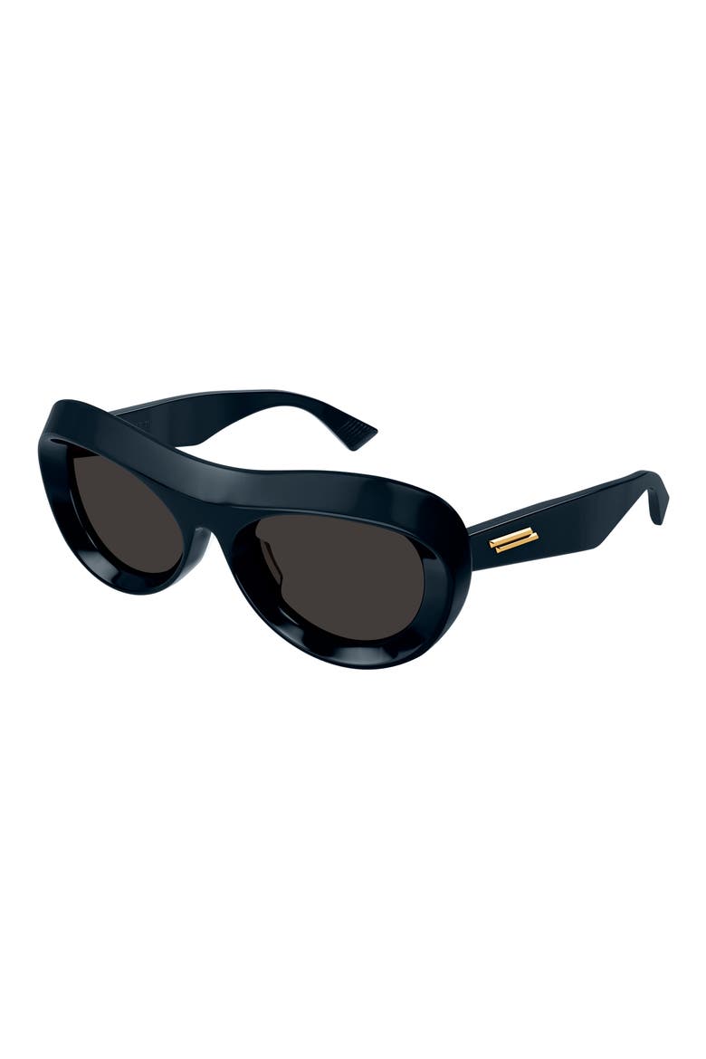 54mm Phantos Sunglasses, Alternate, color, BLUE