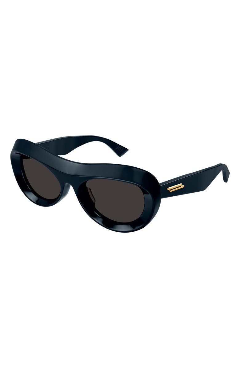 Bottega Veneta 54mm Phantos Sunglasses, Alternate, color, 