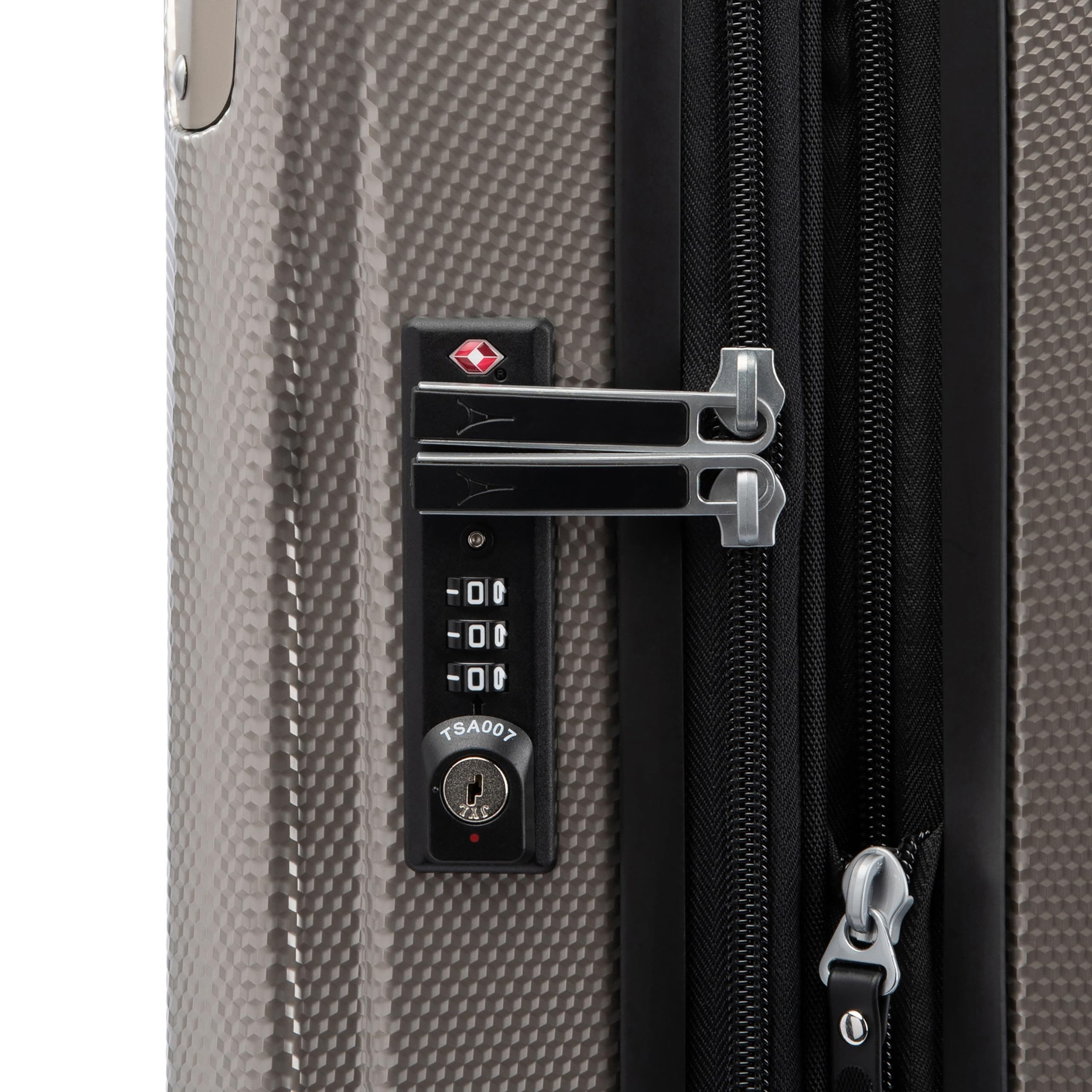 TRAVELPRO Pathways 3 Hardside Expandable 21" Carry On Spinner Luggage, Alternate, color, Champagne