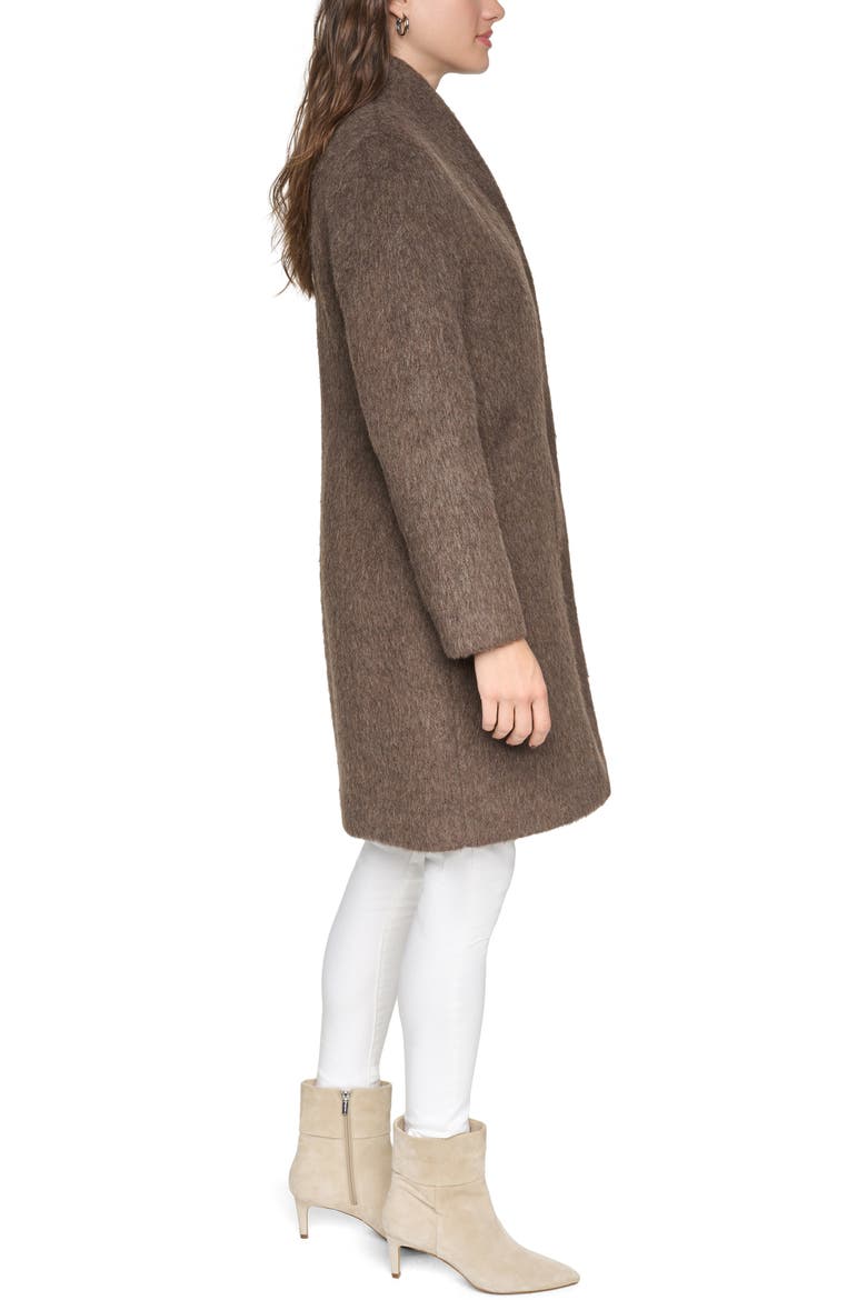 Addison Eyelash Wrap Coat, Alternate, color, TRUFFLE