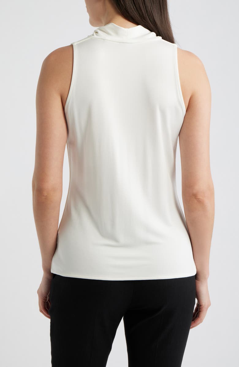 BOSS Ecary Sleeveless Cowl Neck Top, Alternate, color, Soft Cream