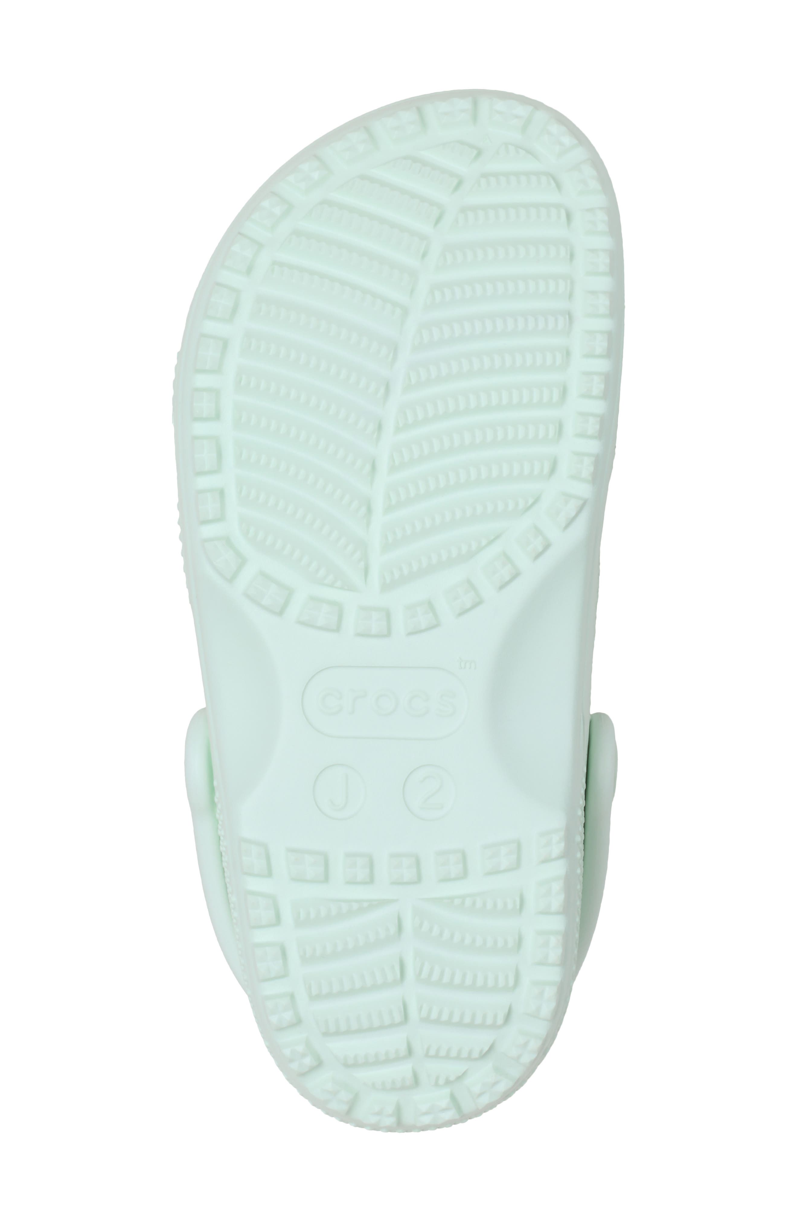Kids' Classic Hearts Cutout Clog, Alternate, color, RETRO ICE