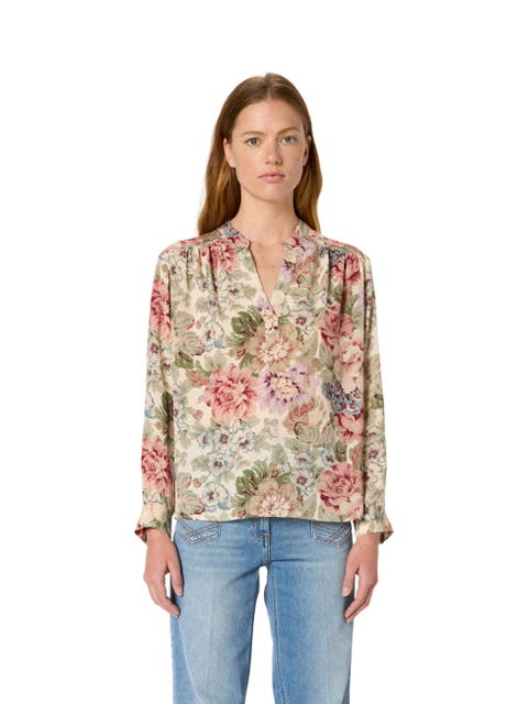 Armande Floral Print Blouse