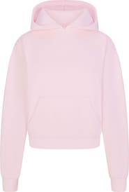 SKIMS Cotton Blend Fleece Classic Pullover Hoodie