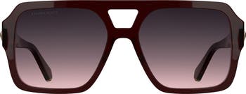 Kendra Scott Elisa 57mm Gradient Aviator Sunglasses | Nordstrom