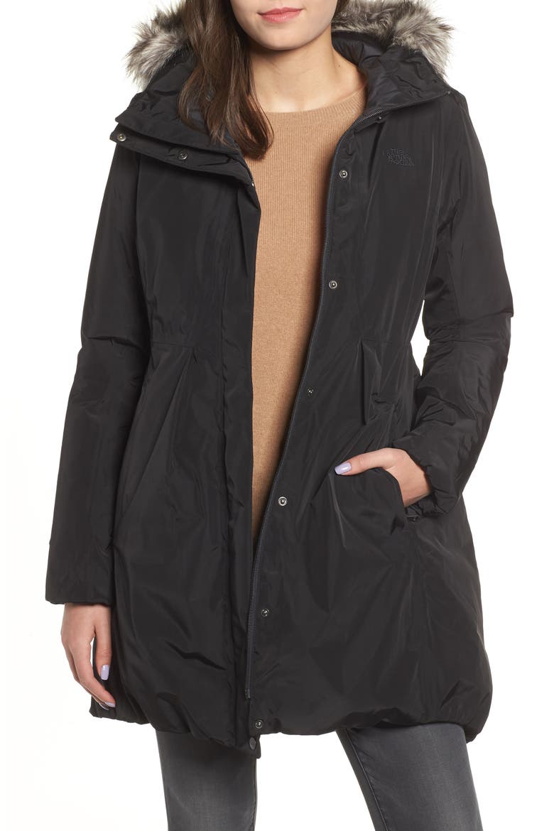 Transarctic Mama Down Parka, Main, color, TNF BLACK