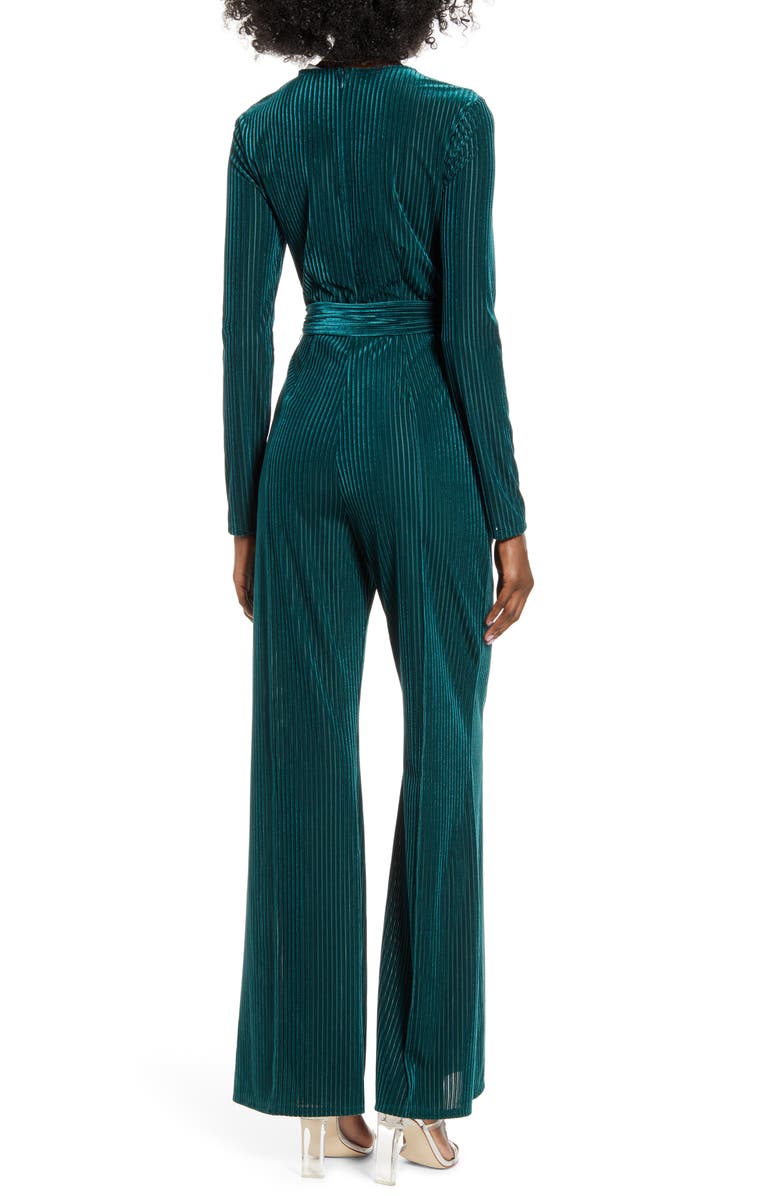 ASTR the Label Velvet Jumpsuit, Alternate, color,