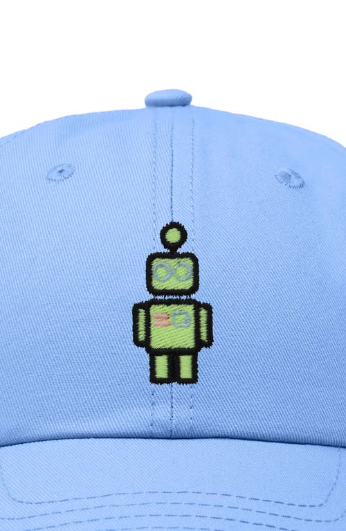 Dalix Robot Hat In Light Blue