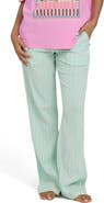 Billabong New Waves 2 Stripe Smock Waist Cotton Gauze Pants