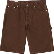 vowels Denim Painter Shorts