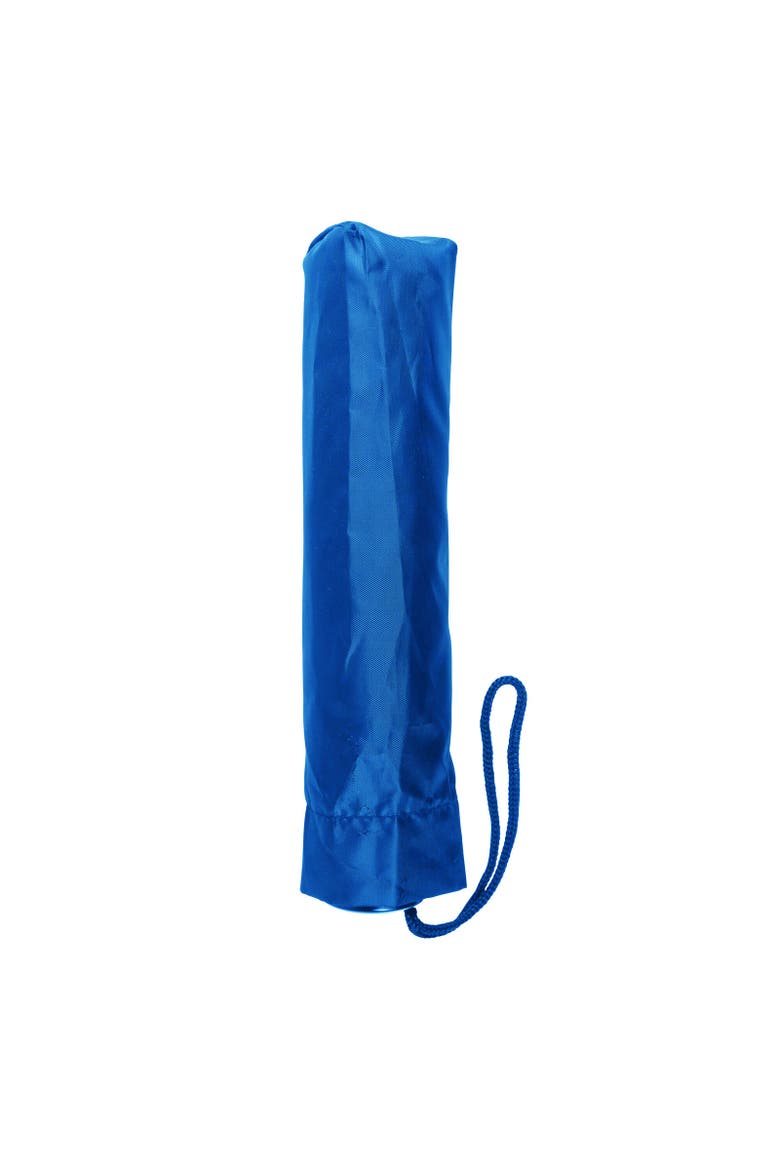 19in Folding Umbrella, Alternate, color, Oxford Blue