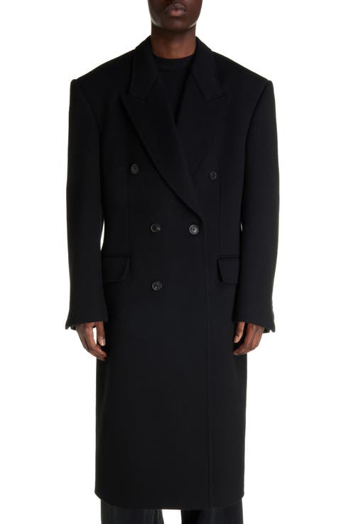 Double Breasted Wool Topcoat
