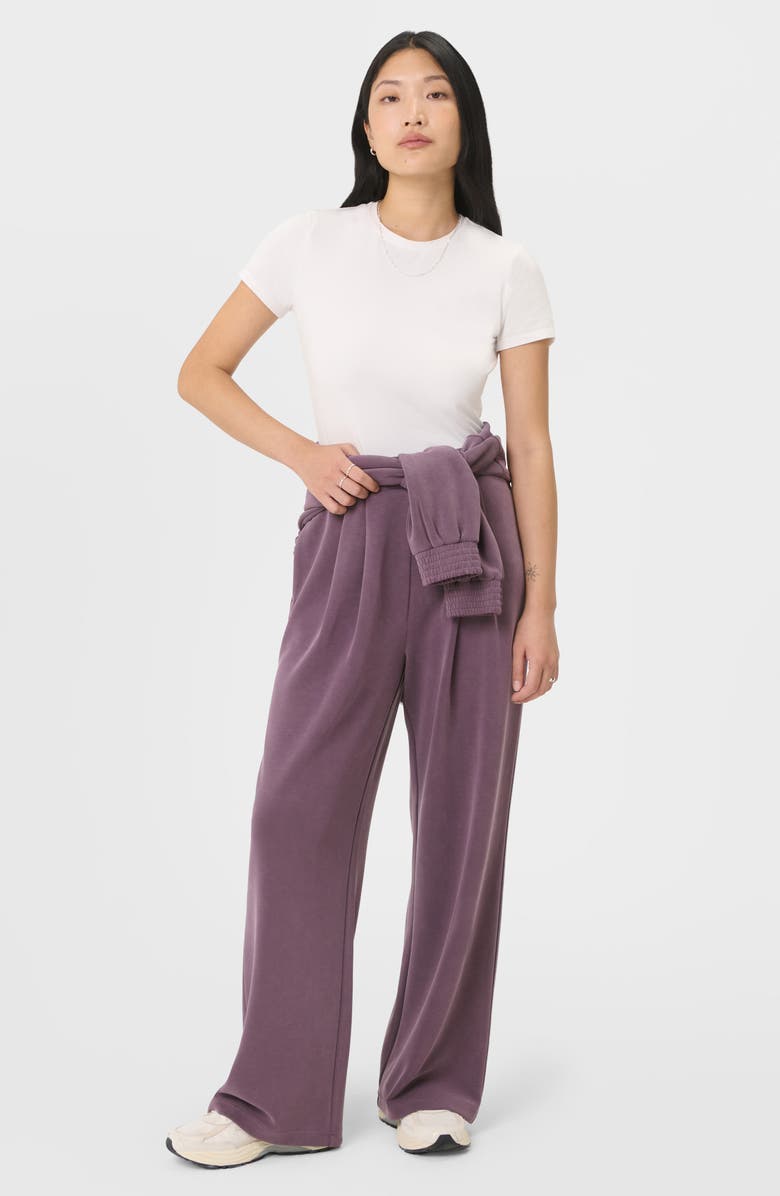 Sweaty Betty Sand Wash Wide Leg Pants, Alternate, color, Neptune Purple