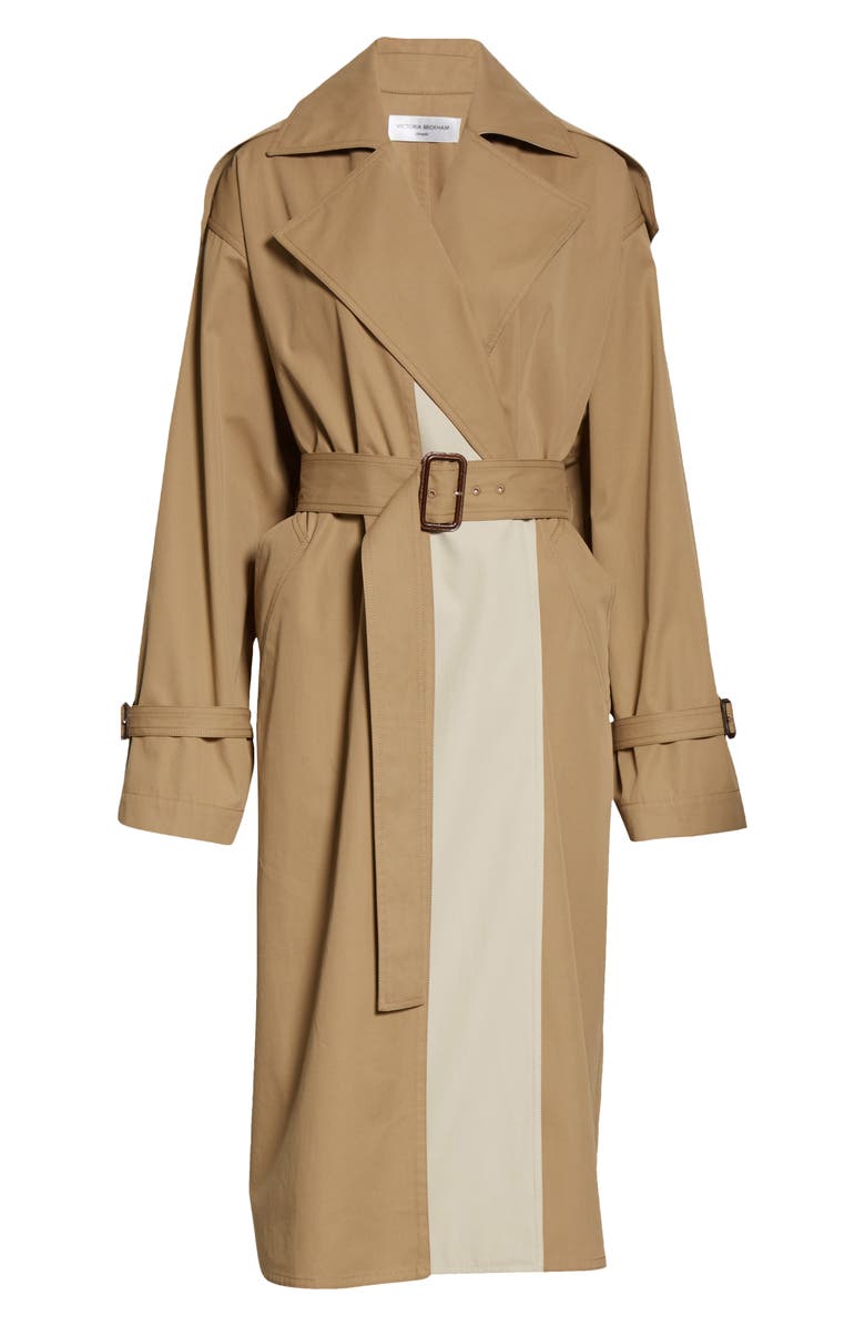 Victoria Beckham Trench Coat, Alternate, color, 