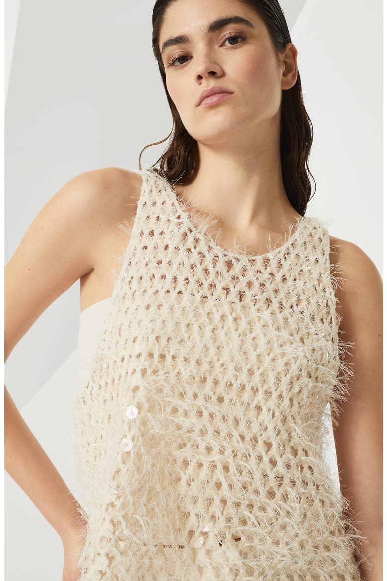 Dazzling Embroidery top, Alternate, color, Panama