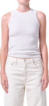 AGOLDE Leigh Rib Racerback Tank