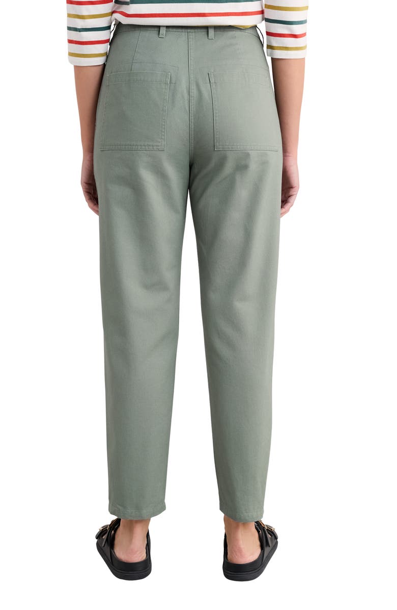 Seasalt Cornwall Mor Path Organic Cotton Ankle Straight Leg Pants, Alternate, color, Balsam