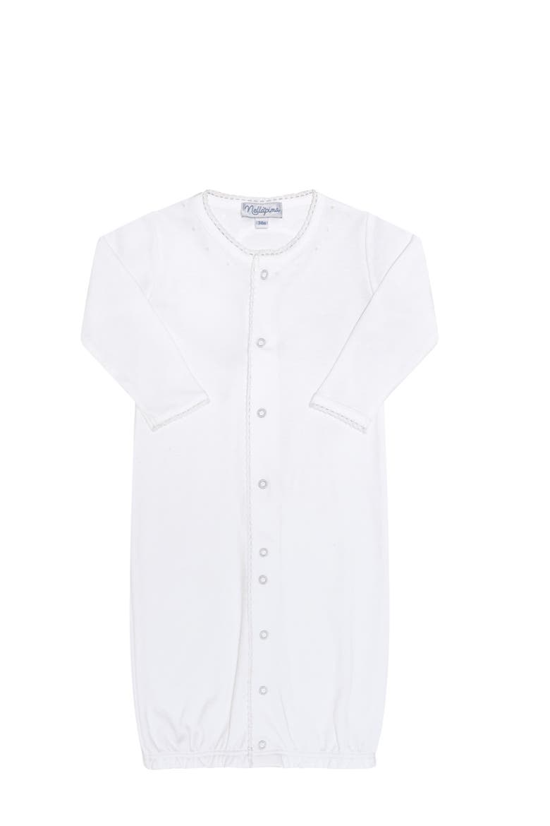 White Crochet Converter Gown - Baby, Alternate, color, White