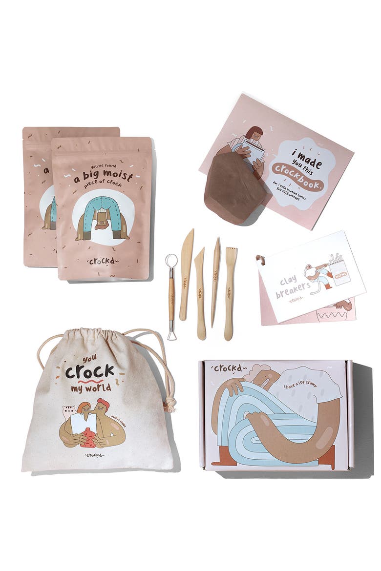 DIY Pottery Kit, Alternate, color, LIGHT PINK