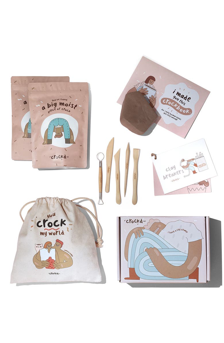 CROCKD DIY Pottery Kit, Alternate, color, 