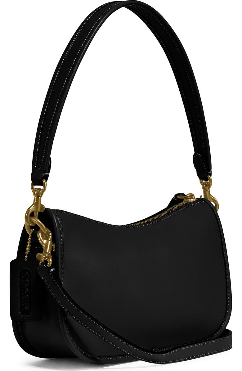 COACH Swinger Convertible Leather Crossbody Bag, Alternate, color,