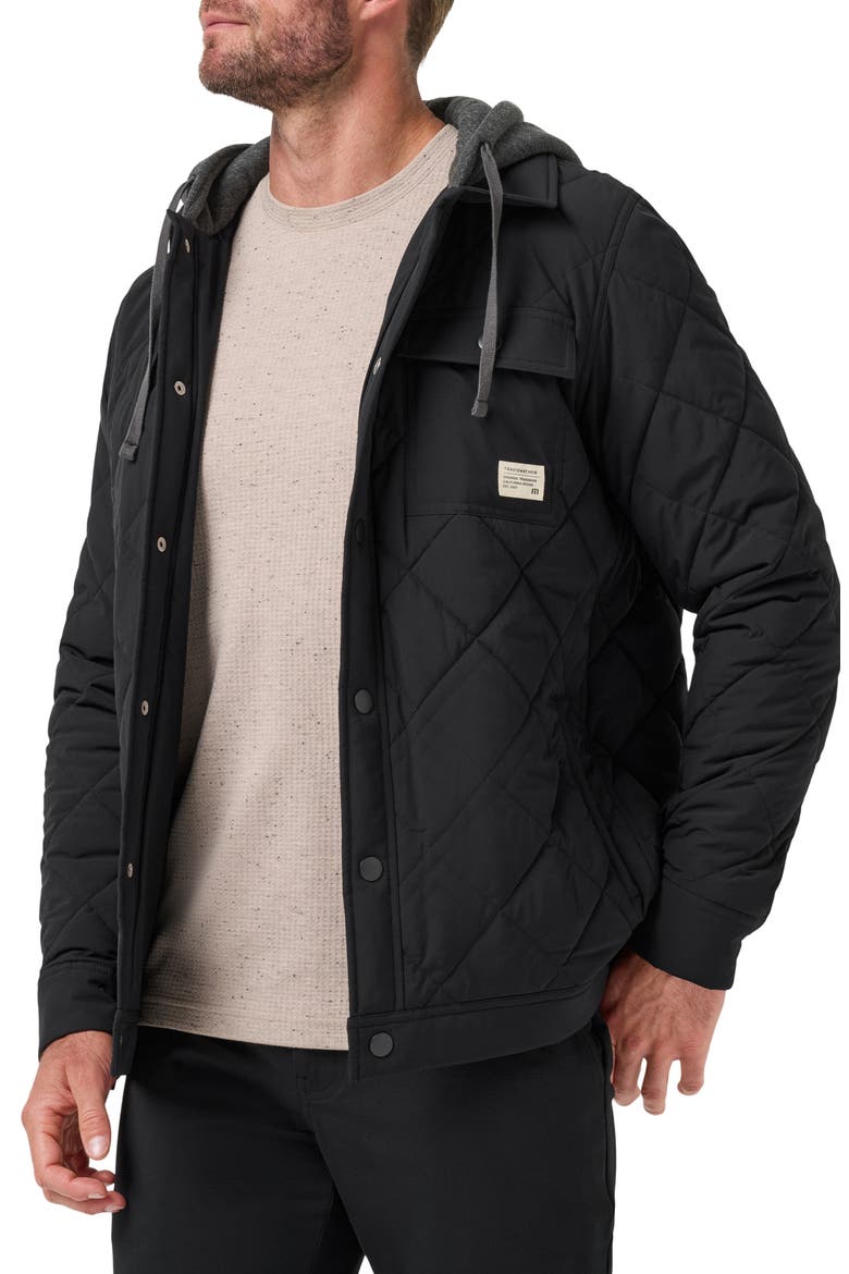 Grey Wave 2.0 Performance Quilted Jacket, Alternate, color, BLACK