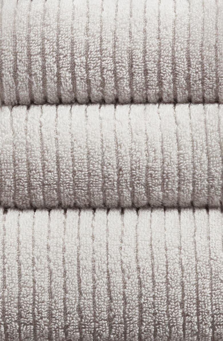 Nordstrom 6-Piece Hydro Organic Cotton Blend Bath Towel, Hand Towel & Washcloth Set, Alternate, color, Grey Vapor