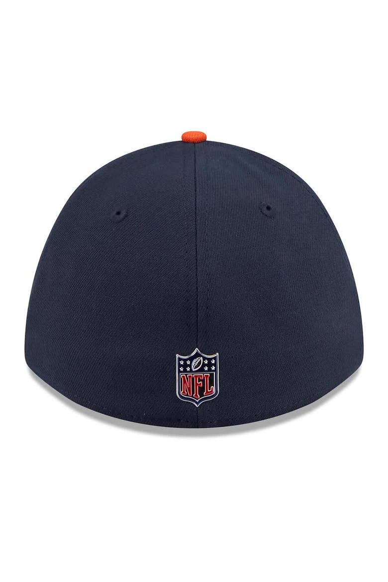 Men's New Era  Navy/Orange Chicago Bears 2026 NFL Draft 39THIRTY M-Crown Flex Hat, Alternate, color, Navy